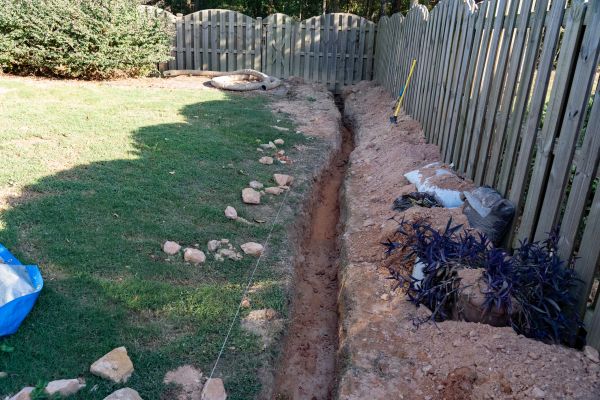 Trench Drain Installation in Knoxville