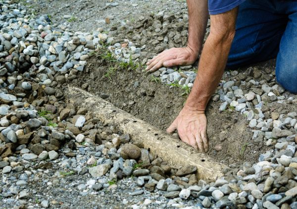 French Ditch Installation in Knoxville